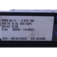 2006 BMW X5 Climate Temperature Control Panel OEM