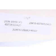 2006 BMW X5 Ultra Sonic Alarm Siren Module 6928429 OEM