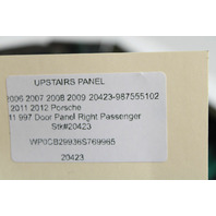 2005-2012 Porsche 911 997 Door Panel Right Leather OEM