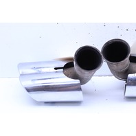 2002-2004 Porsche 911 996 Exhaust Muffler Tip X50 EP4120 Pair OEM