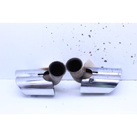 2002-2004 Porsche 911 996 Exhaust Muffler Tip X50 EP4120 Pair OEM
