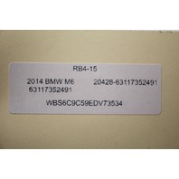 BMW LED Cornering Light Control Module Left 7352491 OEM