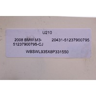 2008 BMW M3 Hood Support Strut OEM