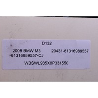 2007 2008 2009 BMW 328i 335i M3 Turn Wiper Wiper Column Switch OEM