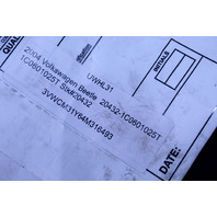 2002 2003 2004 2005 2006 2007 Volkswagen Beetle Wheel 16 x 6.5 Rim 11 Spoke 1C0601025T OEM