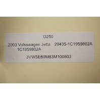 2003 Volkswagen Jetta Right Front Window Motor 1C1959802A OEM