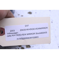 1999 2000 2001 2002 2003 2004 Volkswagen Jetta Golf Right Door Mirror Side View