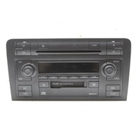 2007 Audi A3 AM FM Radio CD Tape Player Unit 8P0035195F OEM