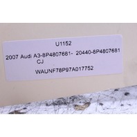 2007 Audi A3 Fog Light Grille Driver Left 8P4807681 OEM