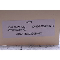 2003 BMW 525i E39 Inclination Movement Control Module 6923215 20442 OEM