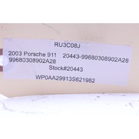 2000-2004 Porsche 911 996 Boxster Leather Steering Wheel Airbag Red OEM