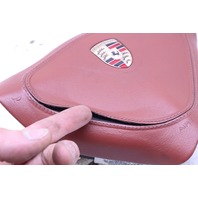 2000-2004 Porsche 911 996 Boxster Leather Steering Wheel Airbag Red OEM