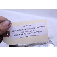 2002-2004 Porsche 911 996 C4S EXhaust Muffler Tip Left EP7120 EISENMANN OEM