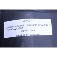 2002-2004 Porsche 911 996 Right Halogen Headlight 99663105650 OEM