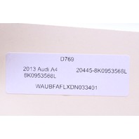 2013 Audi A4 Column Turn Wiper Cruise Switch Assembly OEM