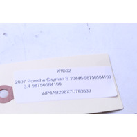 2005-2012 Porsche Boxster Cayman 987 Rear Bumper Cover Upper Bracket OEM