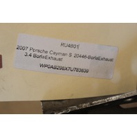 2006 2007 2008 Porsche Cayman S 3.4 Exhaust Muffler Borla System used 20446 OEM