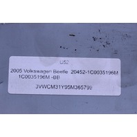 2005 Volkswagen Beetle AM FM Radio Stereo CD Tuner 1C0035196M OEM