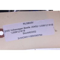 2005 Volkswagen Beetle Brake Vacuum Servo Pump 1J0612181B Stock#20452 OEM