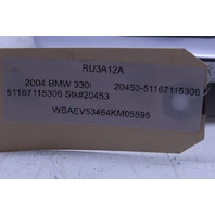 2004-2006 BMW 325i 330i M3 SMG Shifter Bezel Trim Plate - 51167115306 OEM