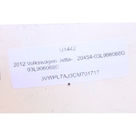 2012 Volkswagen Jetta Exhaust Gas Temperature Sensor 03L906088G