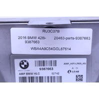 2016 BMW 428i HiFi Amp Amplifier 9387663 OEM