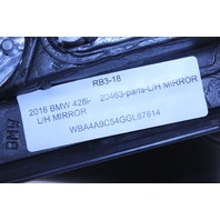 2014-2016 BMW 435i Driver Left Side View Door Mirror 7285107 OEM