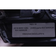 BMW 428i 430i 435i 440i Right Side View Door Mirror 7285108 Stock#20463 OEM