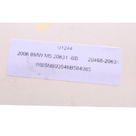 2006 2007 2008 2009 2010 BMW M5 M6 Ignition Coil 20631 Bremi OEM