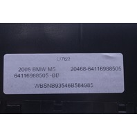 2007 BMW 525i 530i 550i M5 Climate Temperature Control Panel OEM