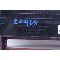 2006 BMW M5 Red Leather Center Console Seat Switch Trim Bezel OEM