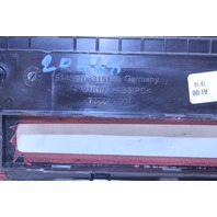 2006 BMW M5 Red Leather Center Console Seat Switch Trim Bezel OEM