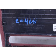 2006 BMW M5 Red Leather Center Console Seat Switch Trim Bezel OEM