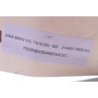 2006 BMW M5 Red Leather Center Console Seat Switch Trim Bezel OEM