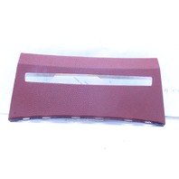 2006 BMW M5 Red Leather Center Console Seat Switch Trim Bezel OEM