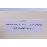 2006-2010 BMW M5 Rear Console Lighter Aux Seat Switch 9118152 OEM