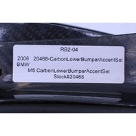 2006-2010 BMW M5 Rear Bumper Splitter Carbon Fiber OEM