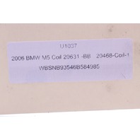 2006 2007 2008 2009 2010 BMW M5 M6 Ignition Coil 20631 Bremi OEM