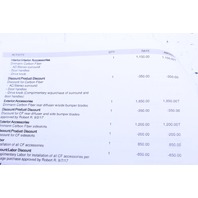 2006 2007 2008 BMW M5 Dinmann Carbon Fiber Dash Door Console Has Some Defect OEM