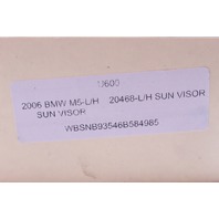 2006-2010 BMW M5 Sun Visor Left - 51167897609 OEM