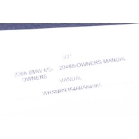 2006 BMW M5 5.0 Owner's Manual OEM