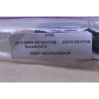2014 BMW M5 Key Fob Remote OEM