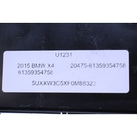 2015 BMW X4 F25 Theft Locking Gateway Control Module 9354758 OEM