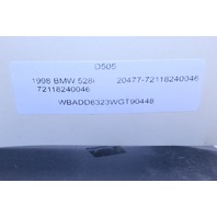 1998 BMW 528i E39 Right Seat Belt Receiver Buckle 8240046 OEM