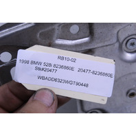 1998 BMW 528i E39 Front Window Regulator Right 8236860 OEM