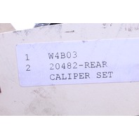 2014 BMW Active Hybrid 3 Rear Brake Caliper Pair Set Stock#20482