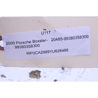 1997-2004 Porsche 911 Boxster Child Car Seat Belt Bar W/ Buckle OEM