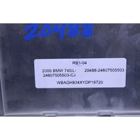 1999-2001 BMW 540i 740i Transmission Computer TCU TCM 24607505503 OEM
