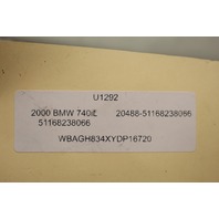 2000-2001 BMW 740i E38 Interior Inside Rear View Mirror OEM