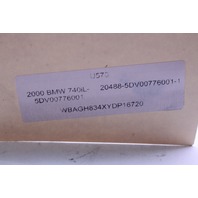 2000 BMW 740iL E38 Xenon HID Ballast 5DV00776001 OEM